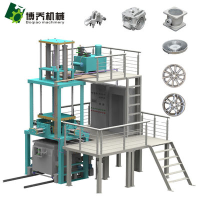 China De aluminio automáticos llenos a presión enfriamiento del molde de las rutas de la presión baja 380V 10 de la máquina de fundición proveedor